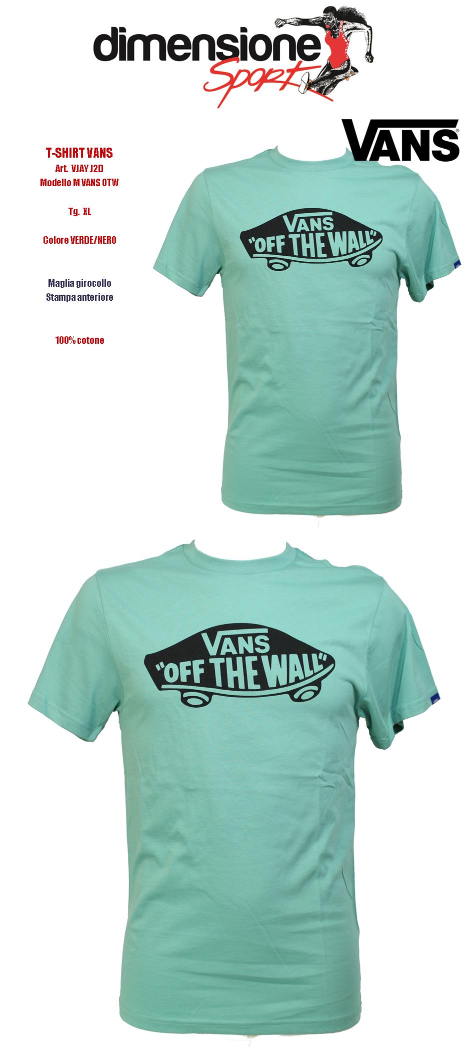 t shirt vans verde